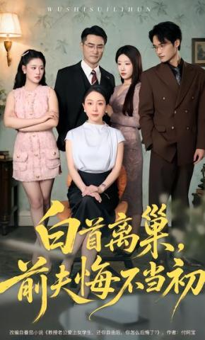 短剧《白首离巢，前夫悔不当初》海报