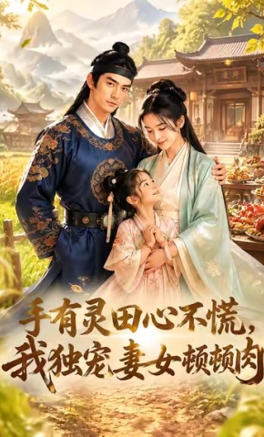 短剧《手有灵田心不慌，我独宠妻女顿顿肉》海报