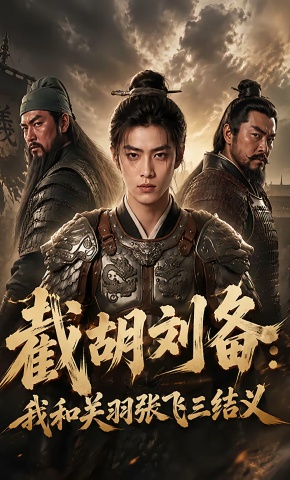 短剧《截胡刘备：我和关羽张飞三结义》海报