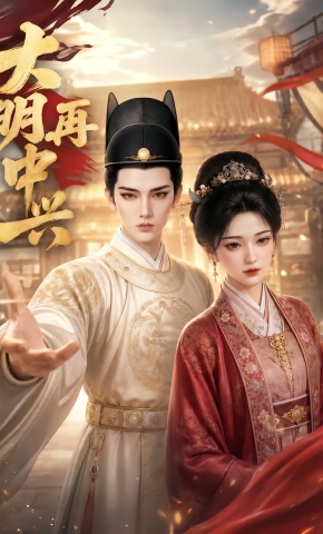 短剧《大明再中兴》海报