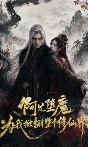 短剧《阿兄堕魔，为我掀翻整个修仙界》海报