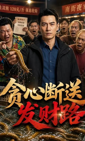 短剧《贪心断送发财路》海报