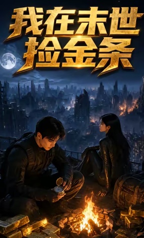短剧《我在末世捡金条》海报