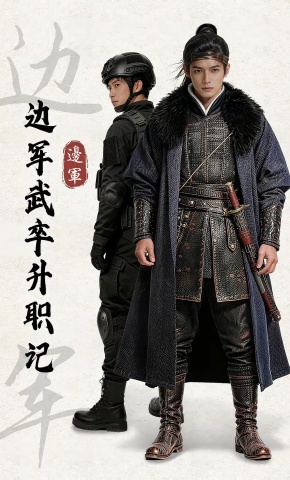 短剧《边军武卒升职记》海报
