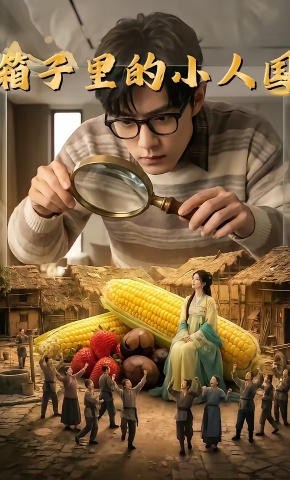 短剧《箱子里的小人国》海报