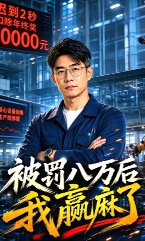 短剧《被罚八万后我赢麻了》海报