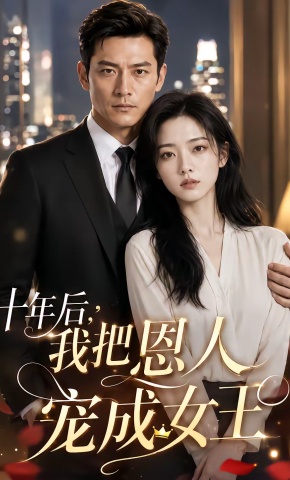 短剧《十年后，我把恩人宠成女王》海报