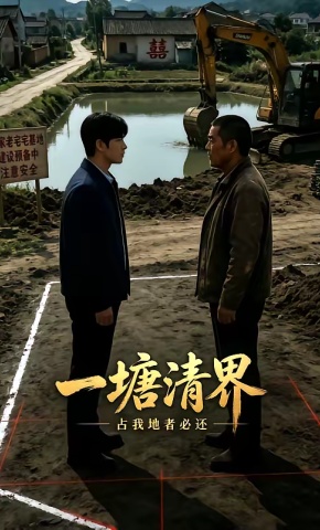 短剧《一塘清界，占我地者必还》海报