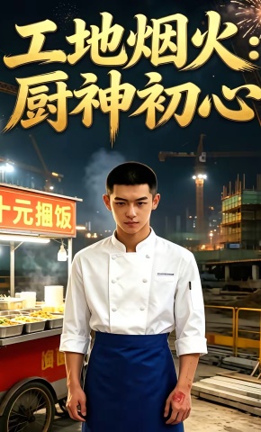 短剧《工地烟火：厨神初心》海报