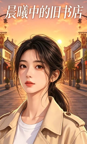 短剧《晨曦中的旧书店第一部》海报
