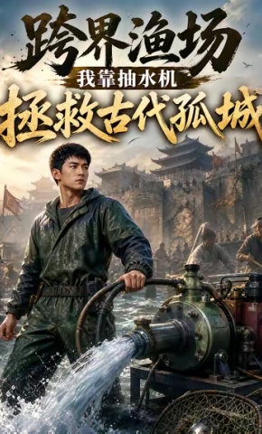 短剧《跨界渔场我靠抽水机拯救古代孤城》海报