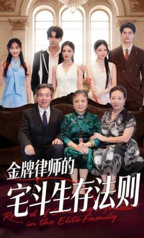 短剧《金牌律师的宅斗生存法则》海报