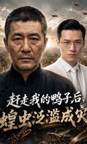 短剧《赶走我的鸭子后，蝗虫泛滥成灾》海报
