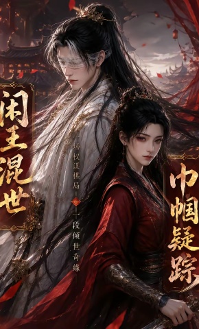 短剧《闲王混世，巾帼疑踪》海报