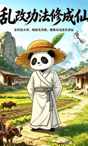短剧《乱改功法修成仙》海报