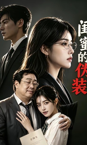 短剧《闺蜜的伪装》海报