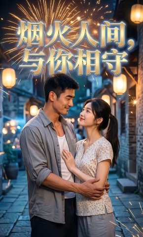 短剧《烟火人间，与你相守》海报