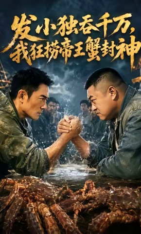短剧《发小独吞千万，我狂捞帝王蟹封神》海报
