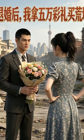 短剧《退婚后，我拿五万彩礼买荒地》海报