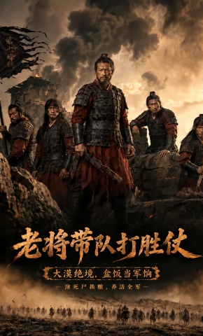 短剧《老将带队打胜仗》海报