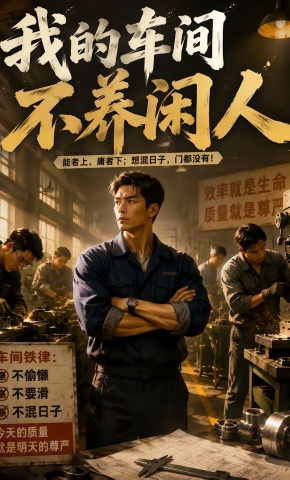 短剧《我的车间不养闲人》海报