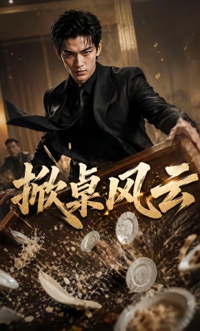 短剧《掀桌风云》海报