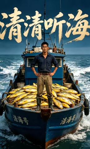 短剧《清清听海》海报