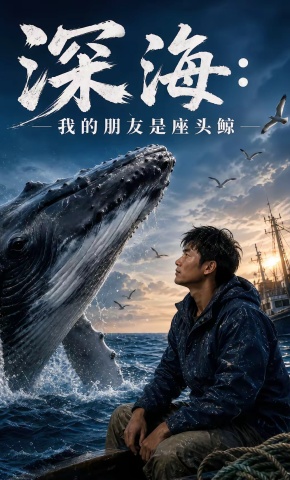 短剧《深海：我的朋友是座头鲸》海报