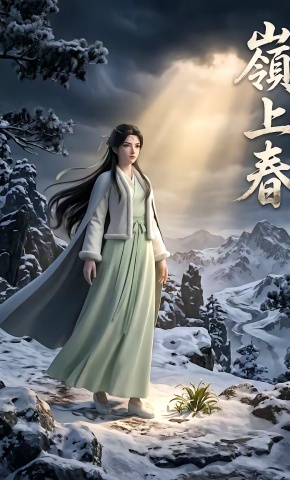 短剧《岭上春》海报