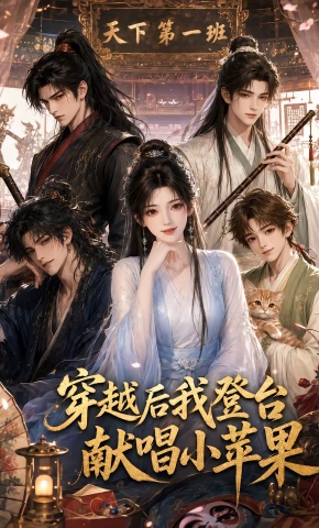 短剧《穿越后我登台献唱小苹果》海报
