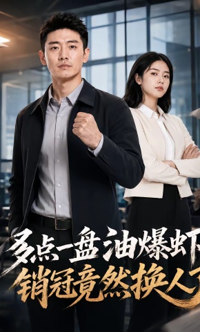 短剧《多点一盘油爆虾，销冠竟然换人了》海报
