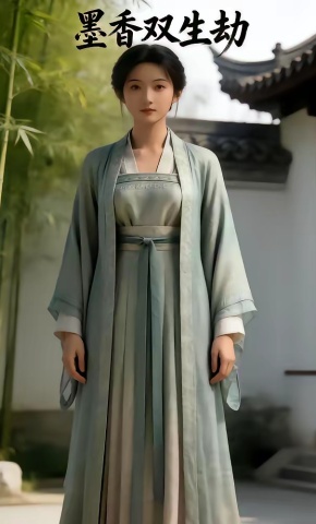 短剧《墨香双生劫》海报