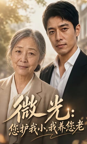 短剧《微光：您护我小，我养您老》海报
