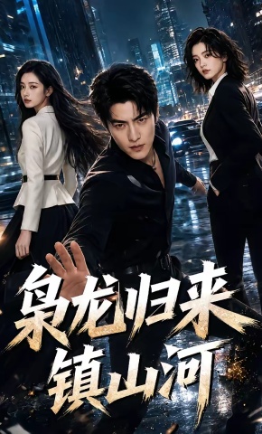 短剧《枭龙归来镇山河》海报