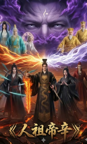 短剧《人祖帝辛》海报