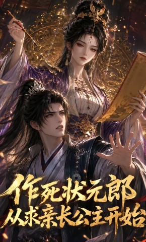 短剧《作死状元郎，从求亲长公主开始》海报