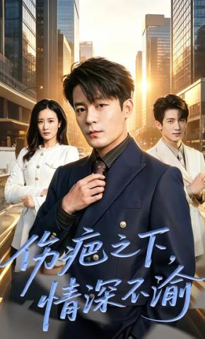 短剧《伤疤之下，情深不渝》海报