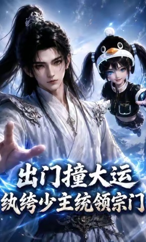 短剧《出门撞大运，纨绔少主统领宗门》海报