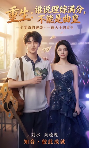 短剧《重生：谁说理综满分，不能是曲皇》海报