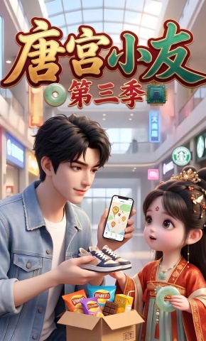 短剧《唐宫小友第三季》海报