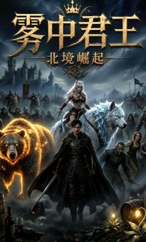 短剧《雾中君王，北境崛起》海报
