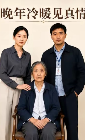 短剧《晚年冷暖见真情》海报