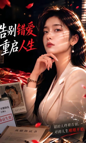 短剧《告别错爱重启人生》海报
