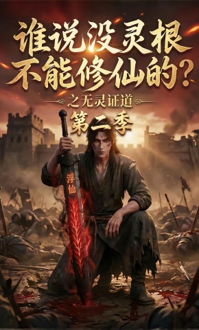 短剧《谁说没灵根不能修仙的？之无灵证道第二季》海报