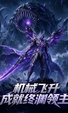 短剧《机械飞升，成就终渊领主》海报