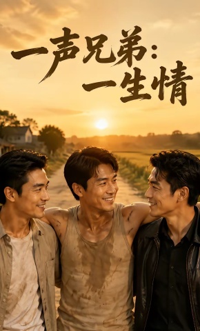 短剧《一声兄弟：一生情》海报