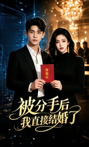短剧《被分手后，我直接结婚了》海报