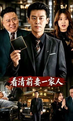 短剧《看清前妻一家人》海报