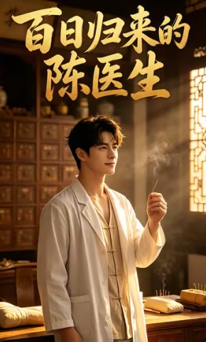 短剧《百日归来的陈医生》海报