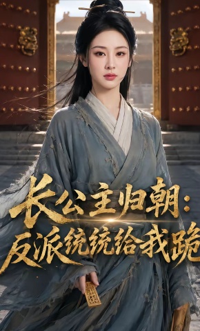 短剧《长公主归朝：反派统统给我跪》海报
